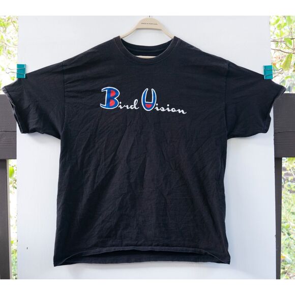 Rare Champion Bird Vision Black T-Shirt Size 2XL - Picture 1 of 5